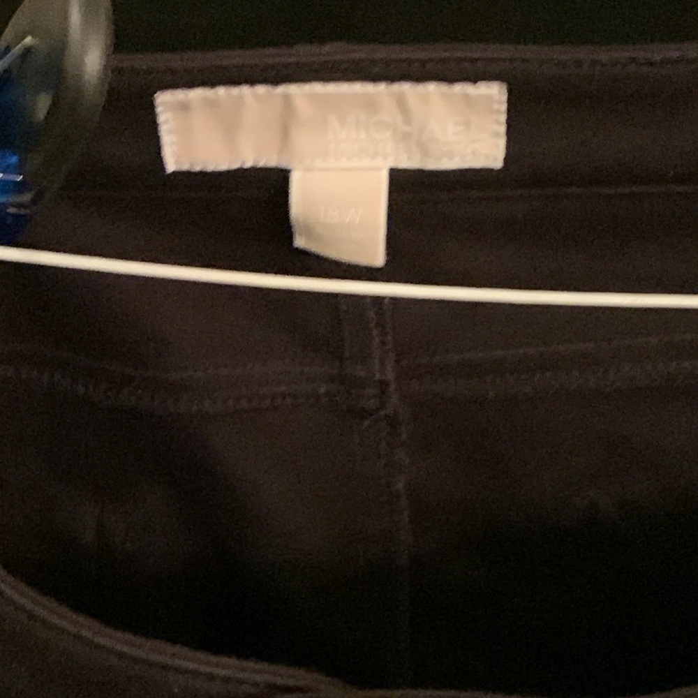 Michael Kors Black 18W leggings/unlined pants.